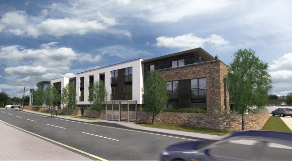 Proposed Build for Rent Apartment Scheme - Threemilestone, Truro